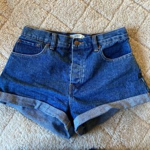 F21 Cinched Waist Shorts